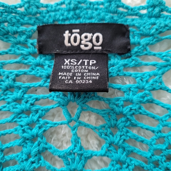 Crochet Open Sweater in size XS - Picture 6 of 9